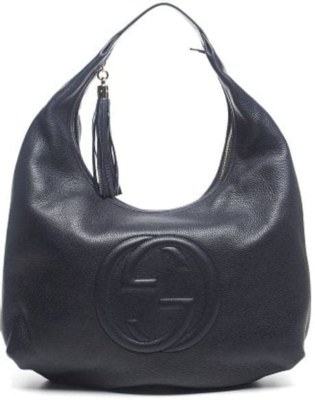 navy gucci|Gucci hobo bag navy blue.